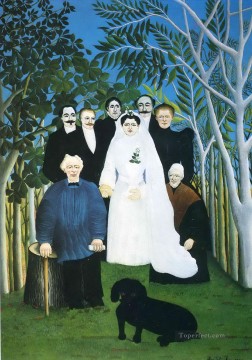  boda Arte - la fiesta de bodas Henri Rousseau Postimpresionismo Primitivismo ingenuo